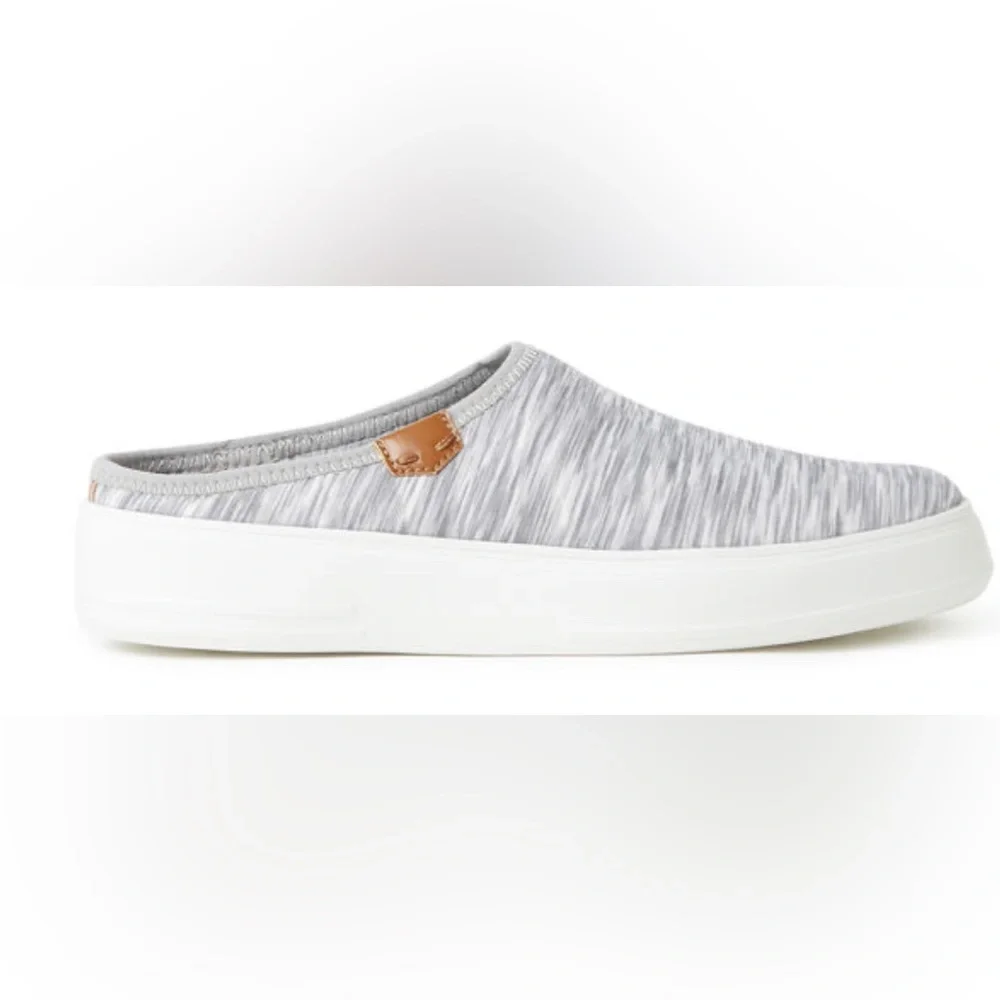 Dear foams Women's Annie Clog Sneaker Size 9 Light Heather Grey New With Tags - Picture 4 of 10